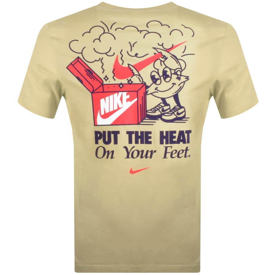 Nike Graphic T Shirt Khaki | Mainline Menswear United States